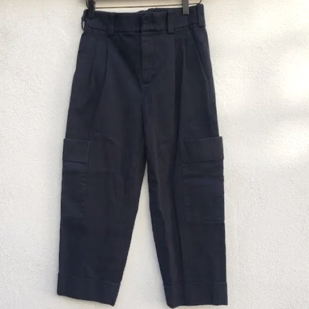 Vince High Rise Crop Cargo Pants